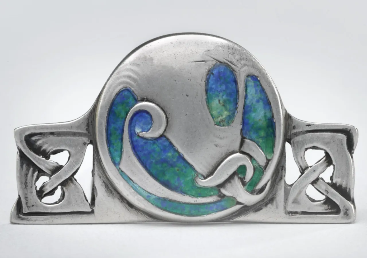 Liberty Cymric menu holder, 1905