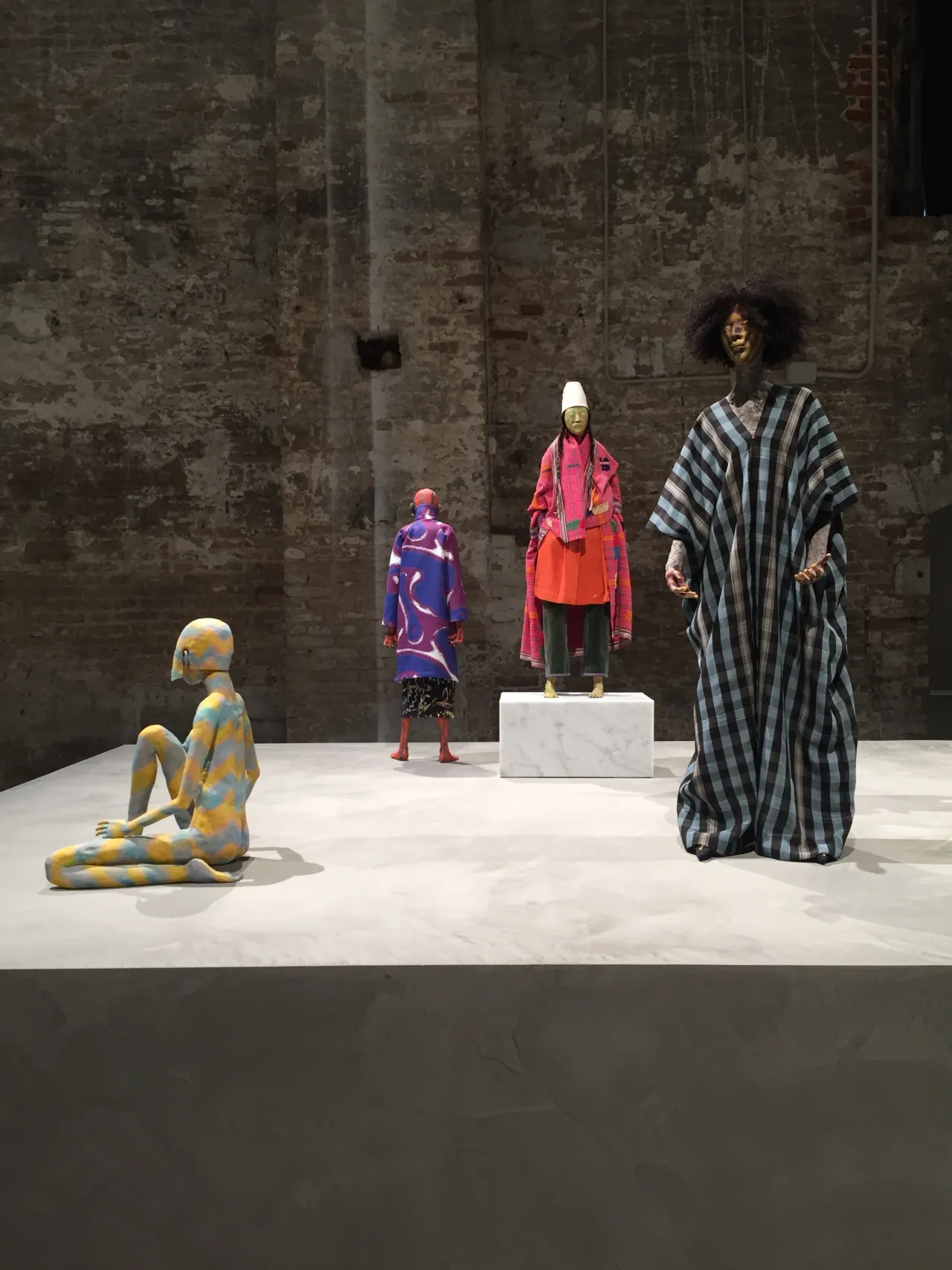 Francis Upritchard Installation view of Viva Arte Viva, 2017, 57th Venice Biennale © Francis Upritchard, courtesy Kate MacGarry, London