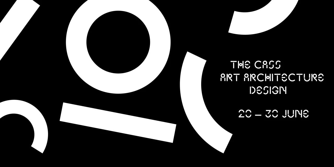 Cass degree show visual identity
