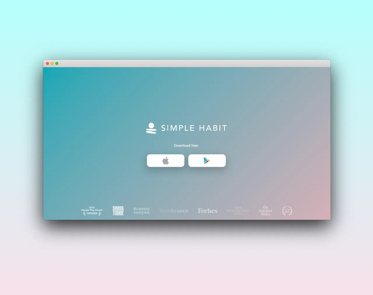 Simple Habit app