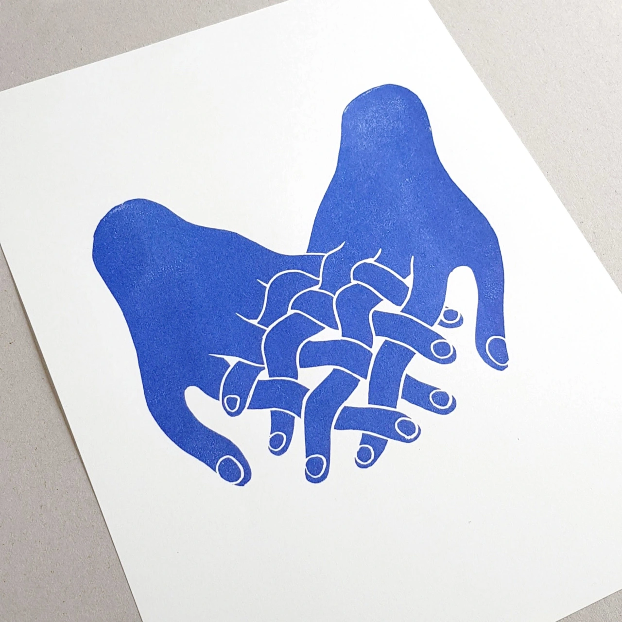 Liens Tissés, Risograph Print © David Vanadia