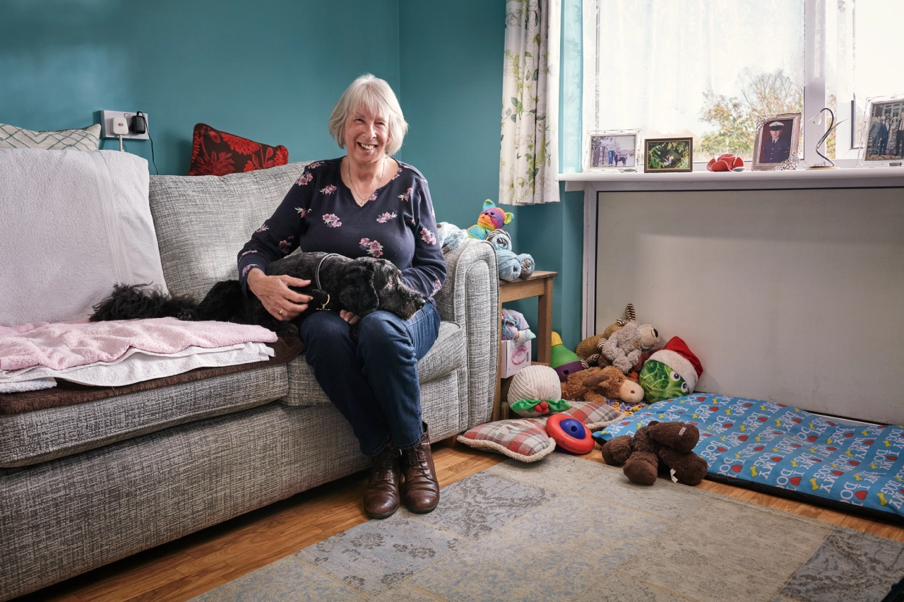 From the series and book, Living With Dogs © Dylan Collard