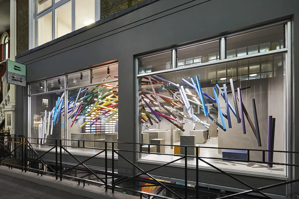 G . F Smith Show Space. Photography by Guy Archard
