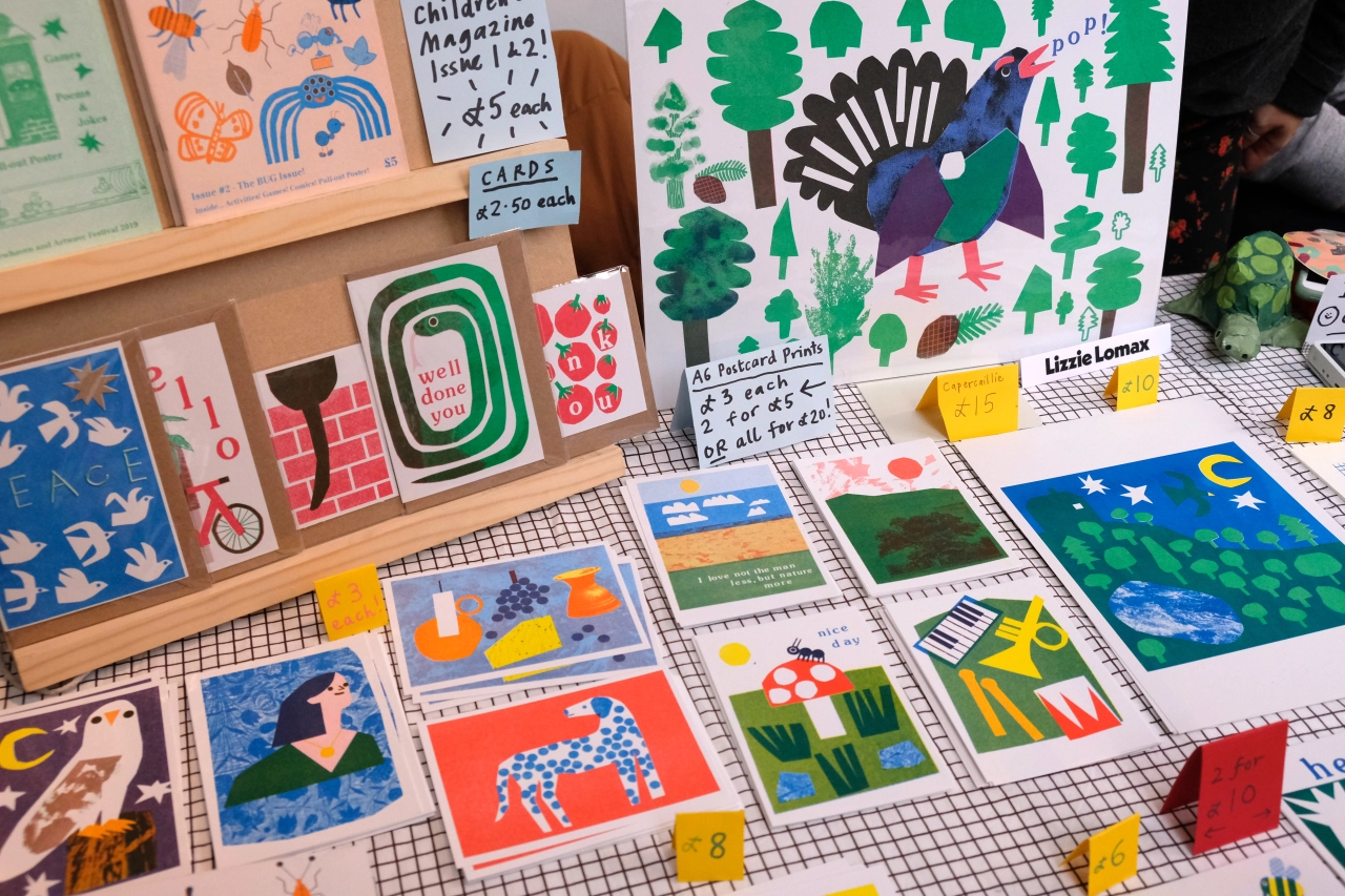 Glasgow Print Fair. Photography by Peter Byrne
