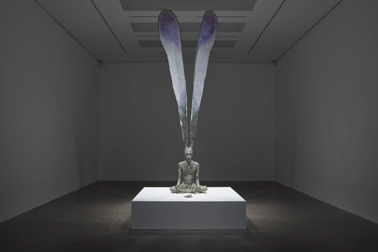 The trickster archetype by David Altmejd at the White Cube. Image: White Cube