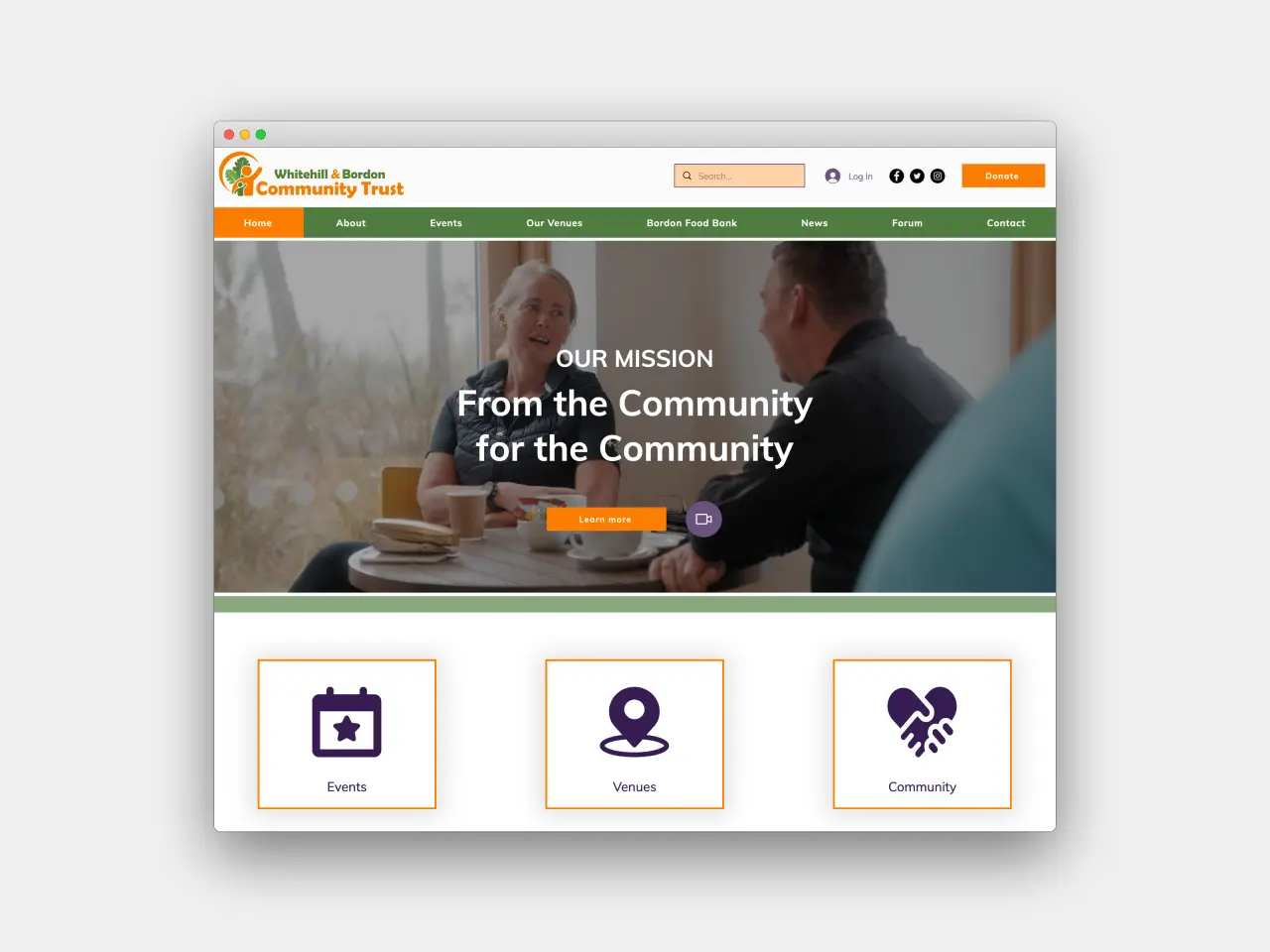 Whitehill & Bordon Community Trust by VISion Marketing