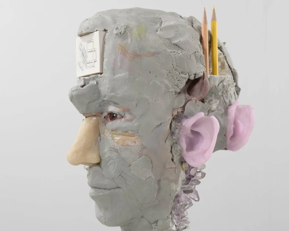 Bust with Glass Ears © David Altmejd