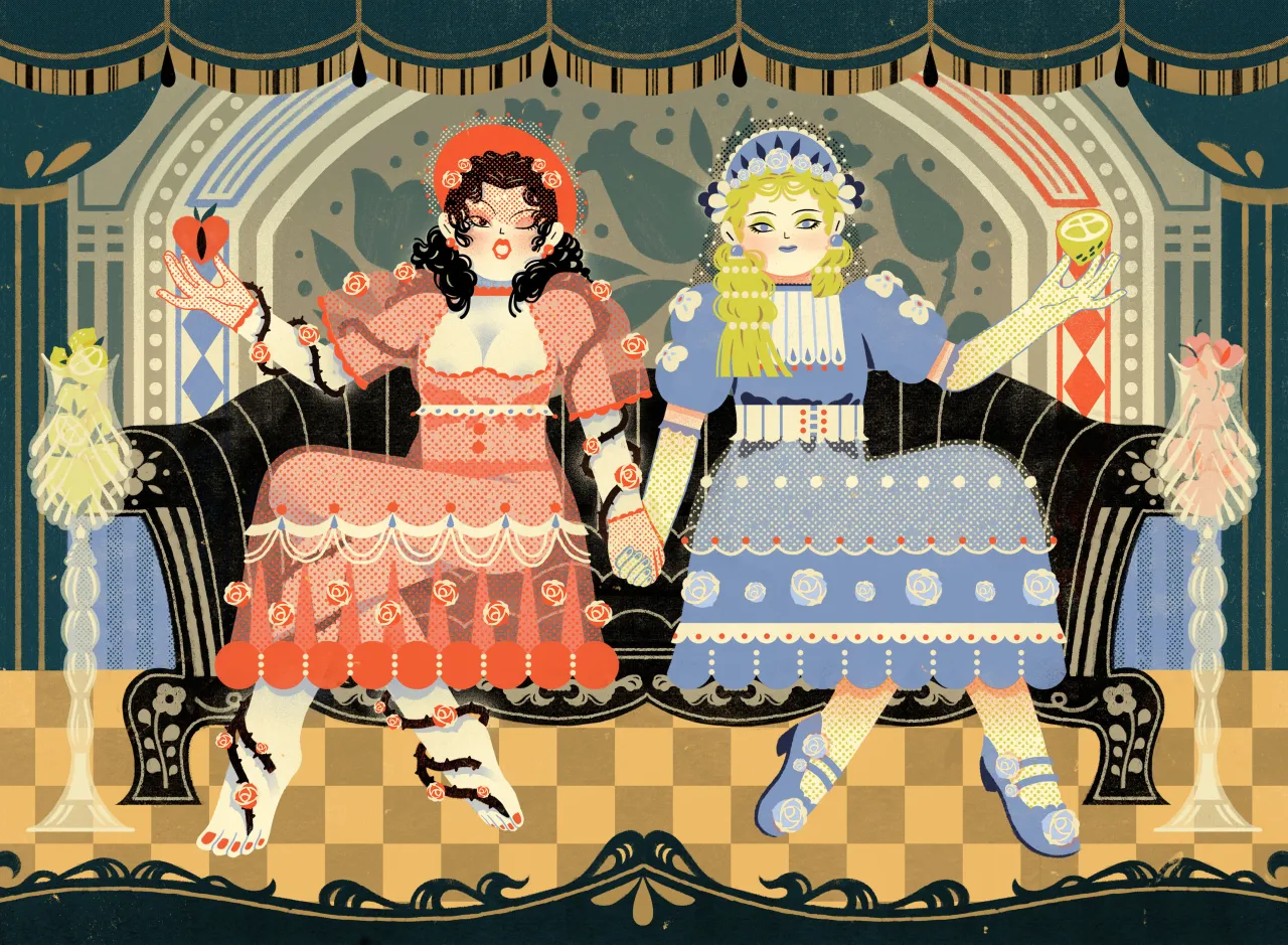 Chastity and Lust, personal artwork