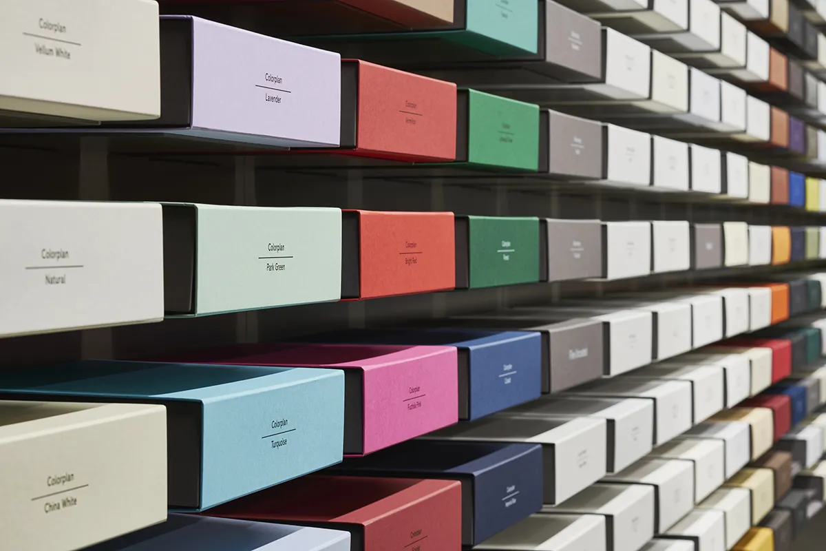 G . F Smith Collection Wall. Photography by Guy Archard