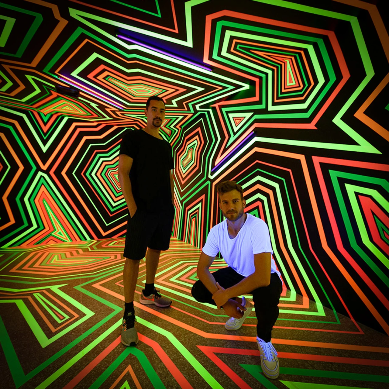 Tape Art by Tape That Exhibition Design by Fundesign.tv. Silver A' Design Award Winner in the Arts, Crafts and Ready-Made Design Category, 2019-2020.