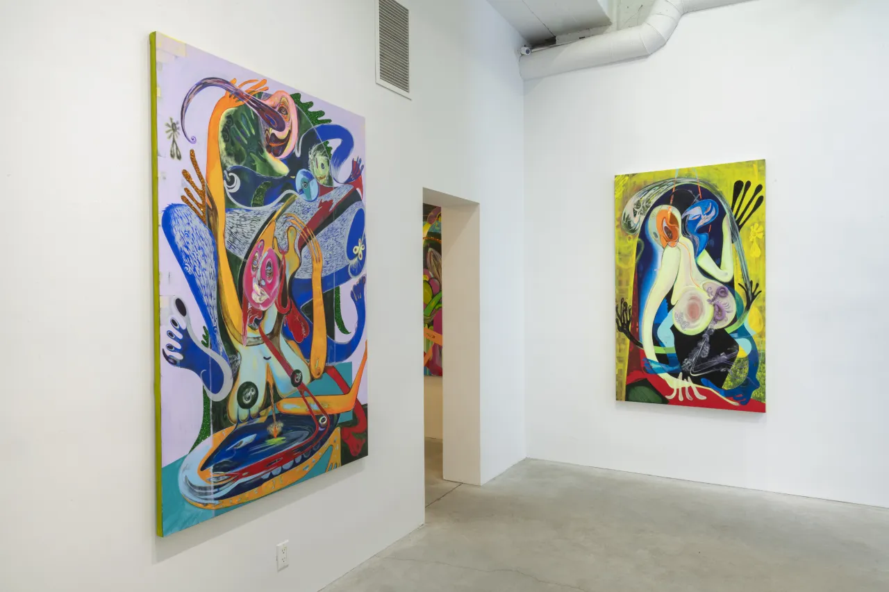 Theresa Chromati - Installation View Image courtesy of Kravets Wehby Gallery