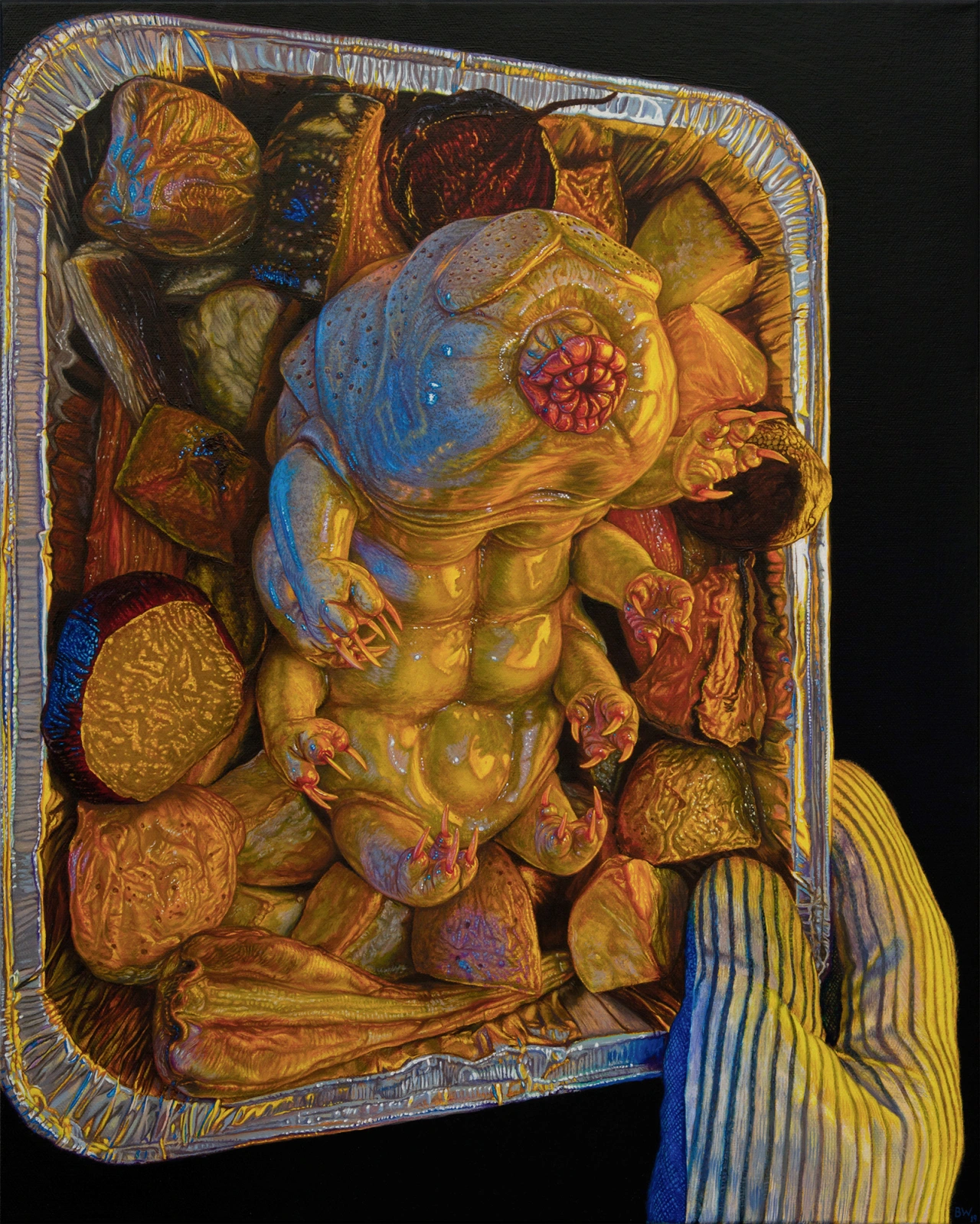 © Beau White - "Roast Me" - oil on canvas