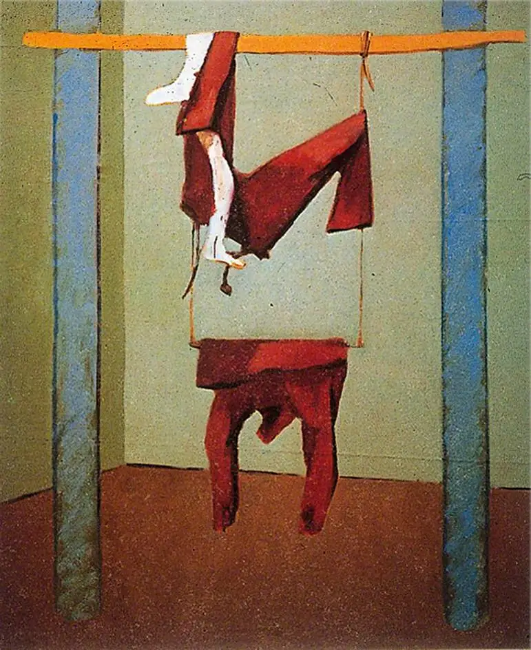 Victor Willing, Swing, 1978, oil on canvas © The Artist's Estate. Pallant House Gallery, Chichester, on loan from Colin St John Wilson, since 2004