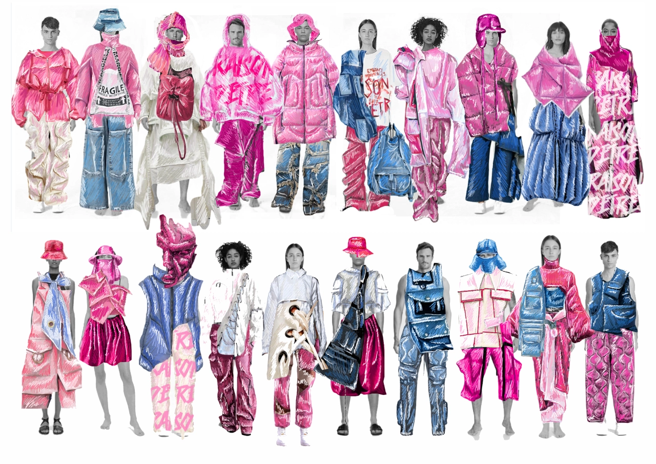 Illustration by Oliwia Nowotnik, Fashion BA (Arts University Plymouth)