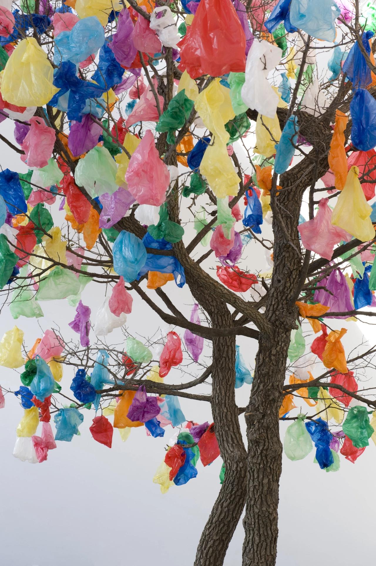 Pascale Marthine Tayou Plastic Tree B, 2010 © the artist 2020 Courtesy the artist and Galleria Continua, San Gimignano / Beijing / Les Moulins / Habana. Photo: Oak Taylor-Smith
