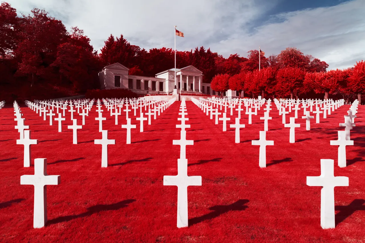 From the series, Infra: Blue, White, Red © Pierre-Louis Ferrer