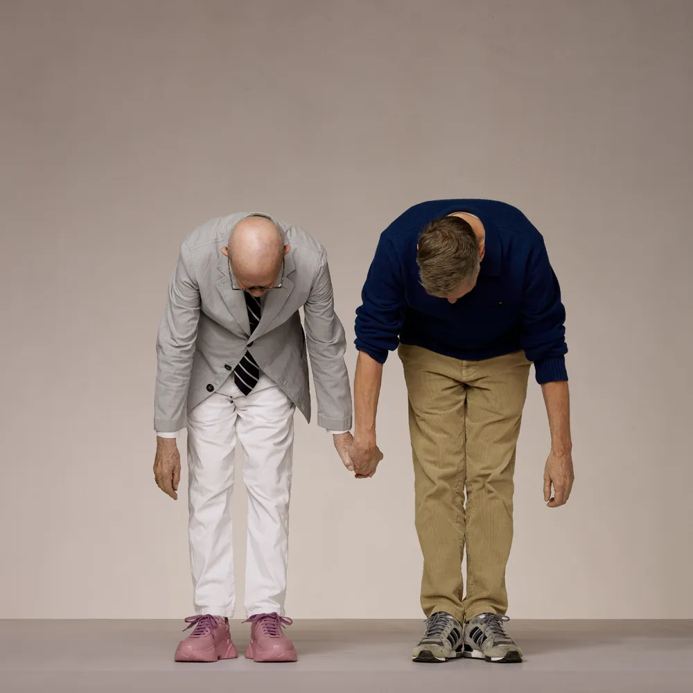 Hans van Manen and Erwin Olaf in Dance in Close-Up © Erwin Olaf