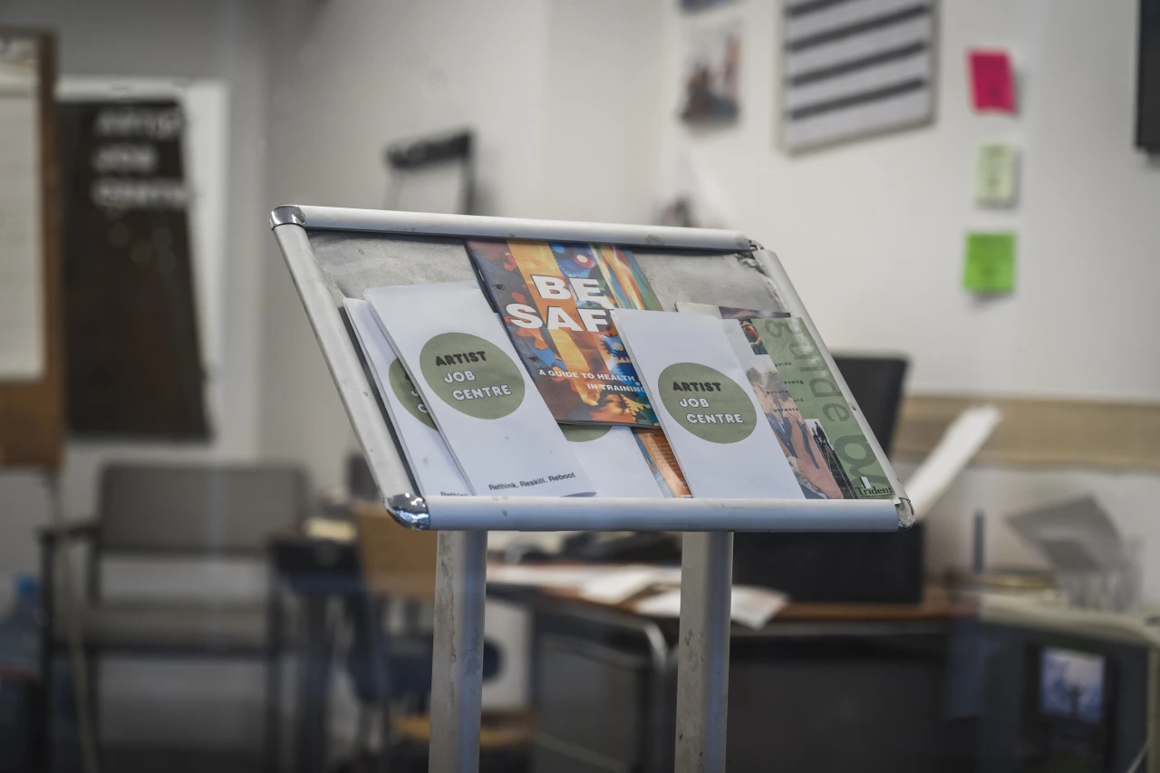 Stuart Semple, Artist Job Centre. Photo: Jamie James