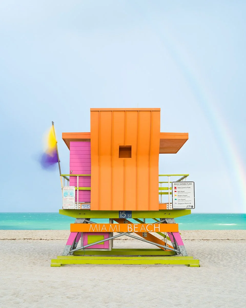 From the series, Lifeguard Towers: Miami © Tommy Kwak