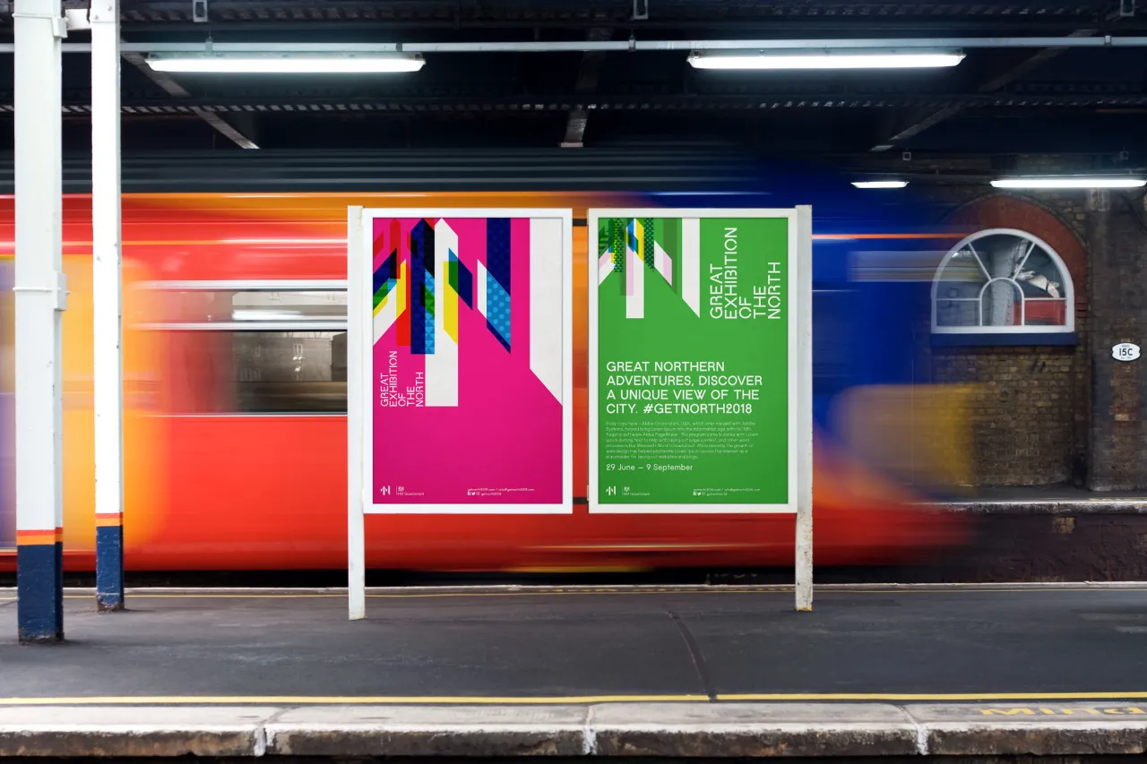 Great Exhibition of The North identity