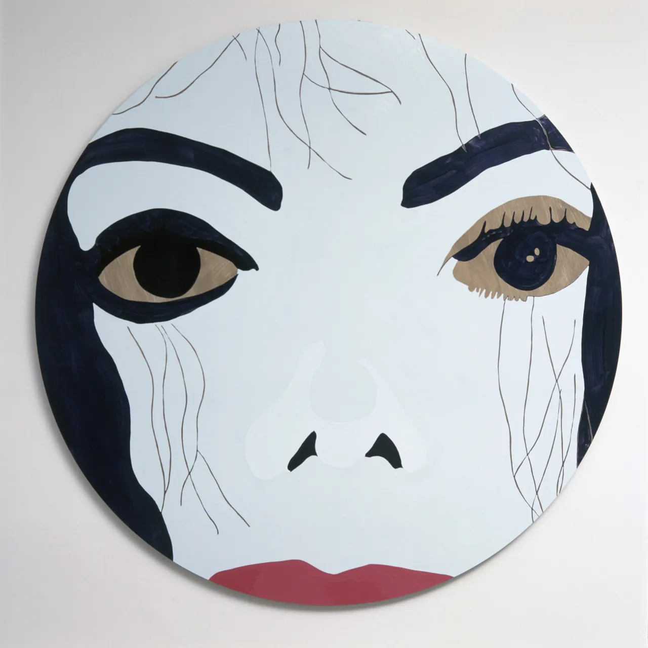 Michael by Gary Hume 2001. Private Collection. Courtesy of the artist, Sprüth Magers and Matthew Marks © Gary Hume and DACS, London 2018