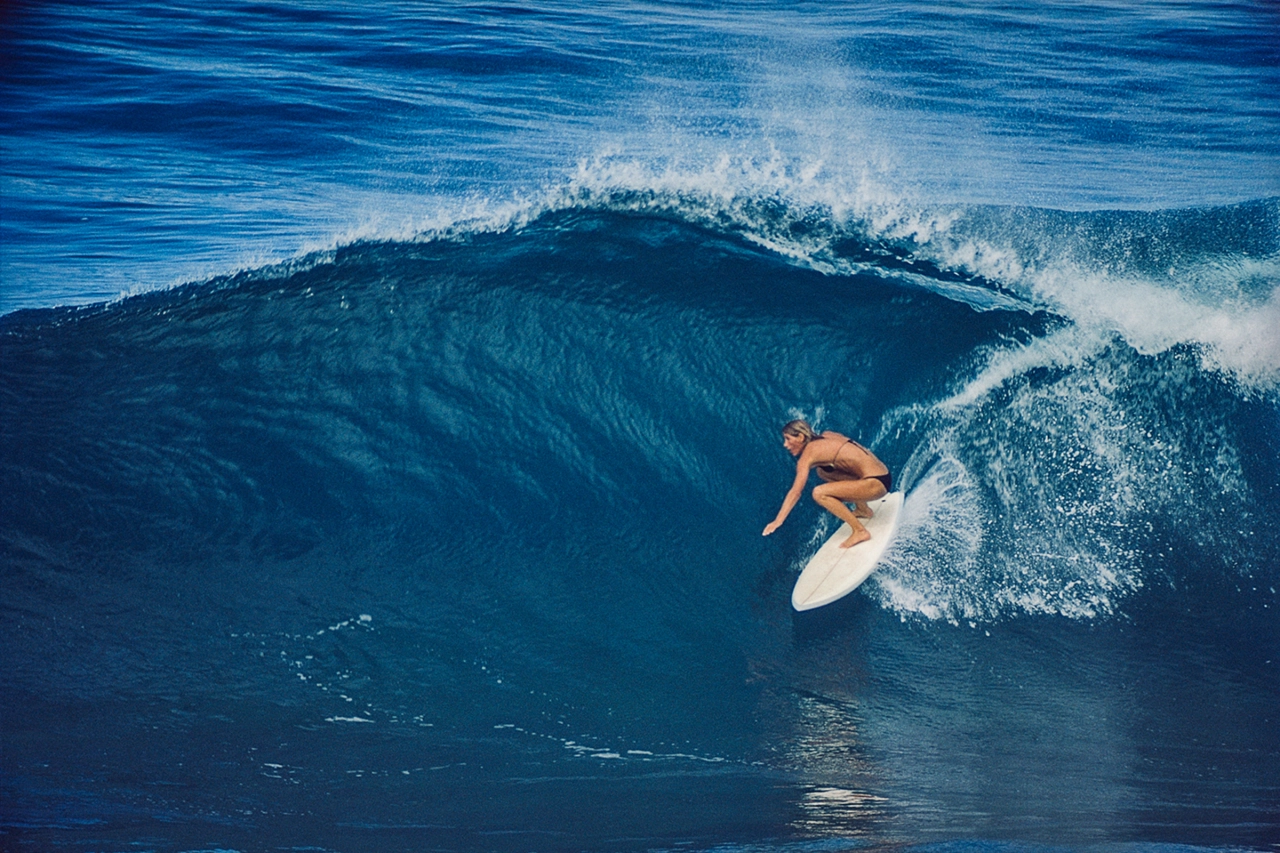 Teri Melanson, Pupukea, Oahu, Hawaii 1976 – Photo © Jeff Divine