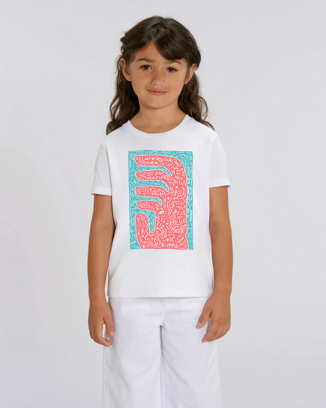 Kyle Steed x Taupan Face This T-shirt girls