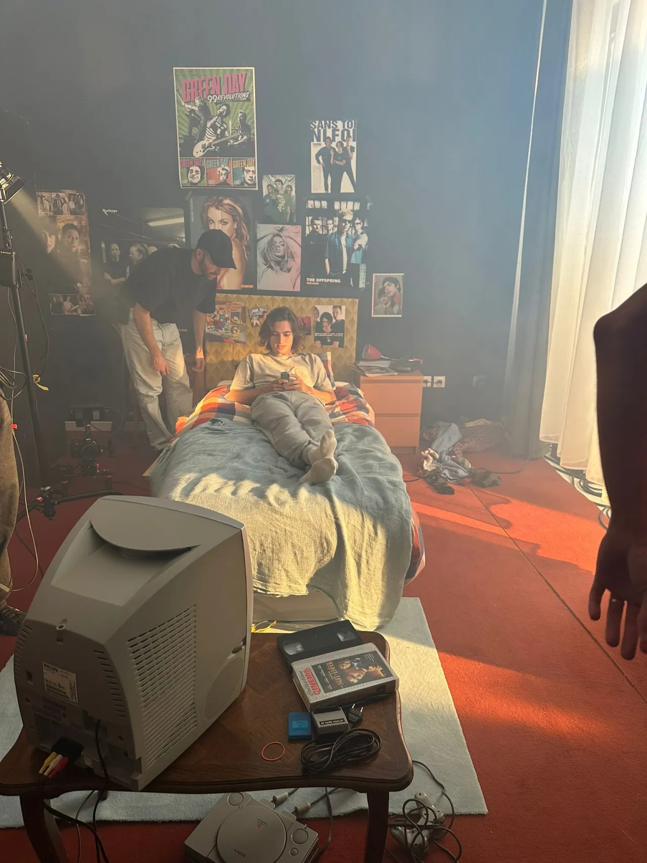 Behind the scenes