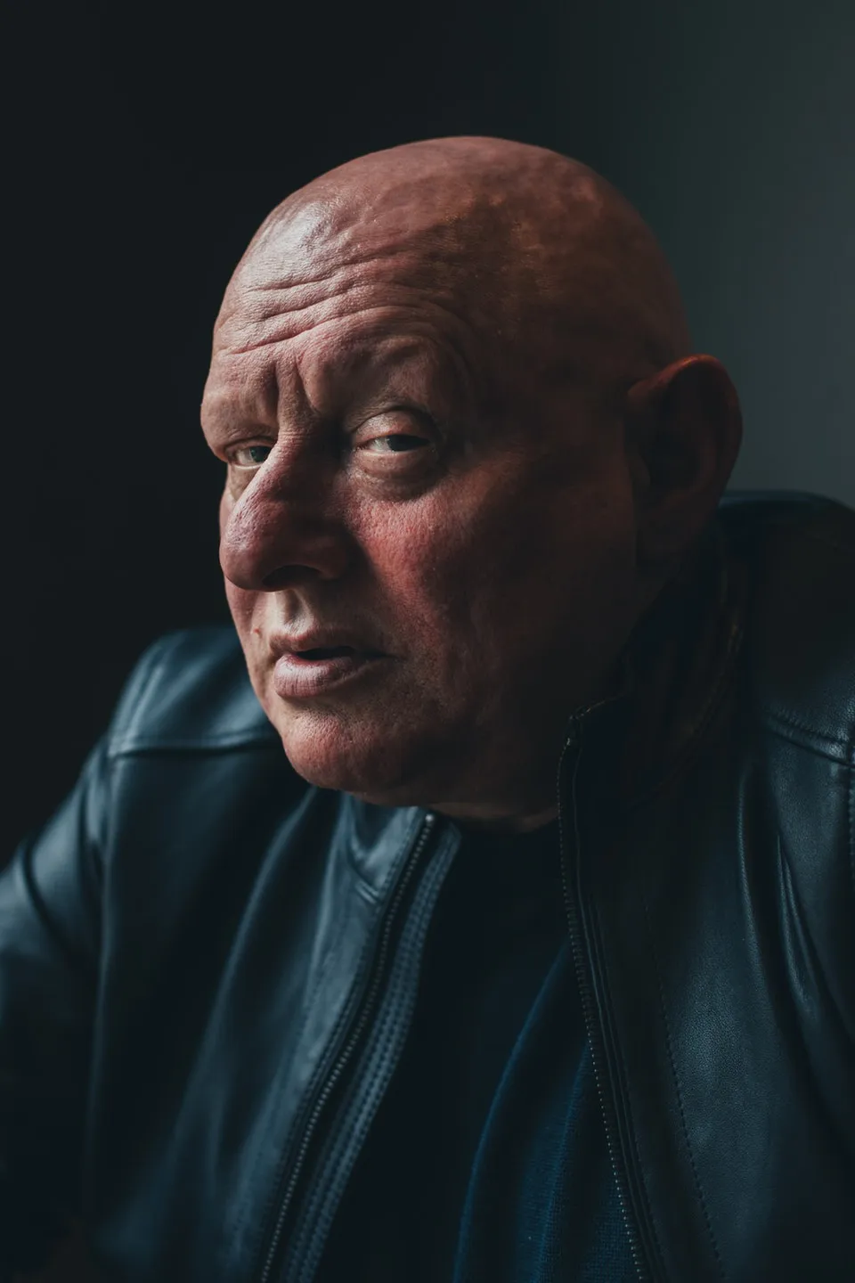Shaun Ryder, Salford, Greater Manchester © Theo McInnes. "Former lead singer of the Happy Mondays and UFO aficionado Shaun Ryder has had a pretty extreme life. We interviewed him for a magazine and barely talked about music; we mostly spoke about UFOs and drugs."
