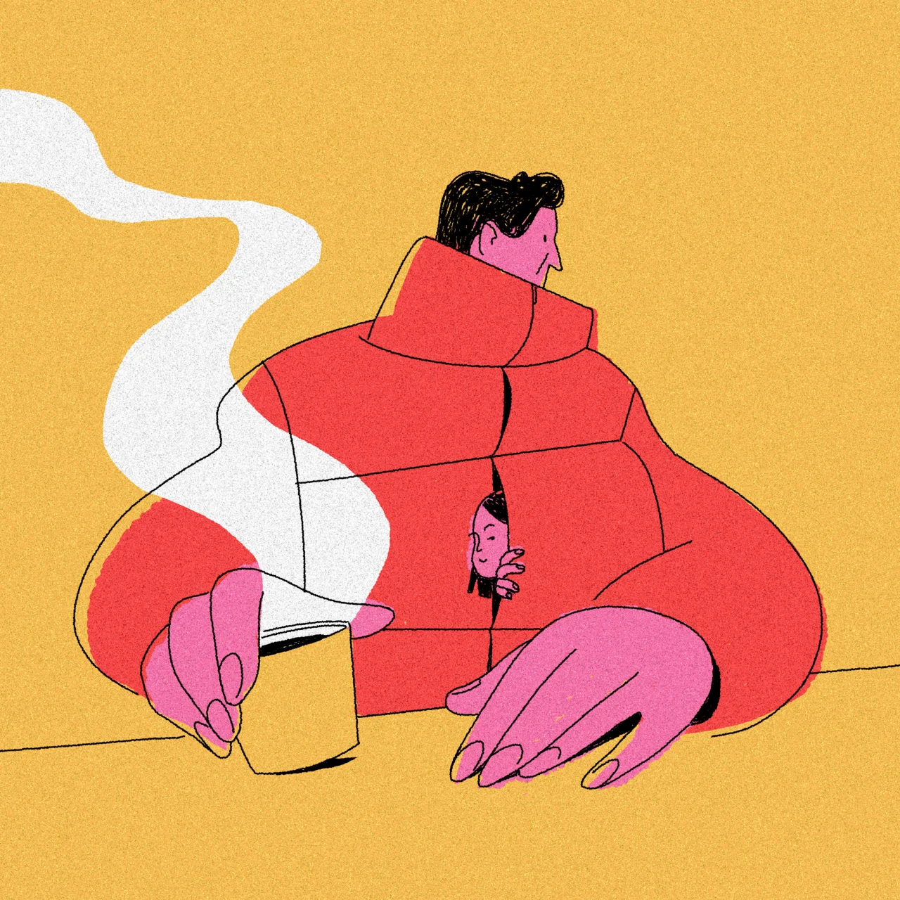 Love for coffee, fear of small places © Anđela Janković