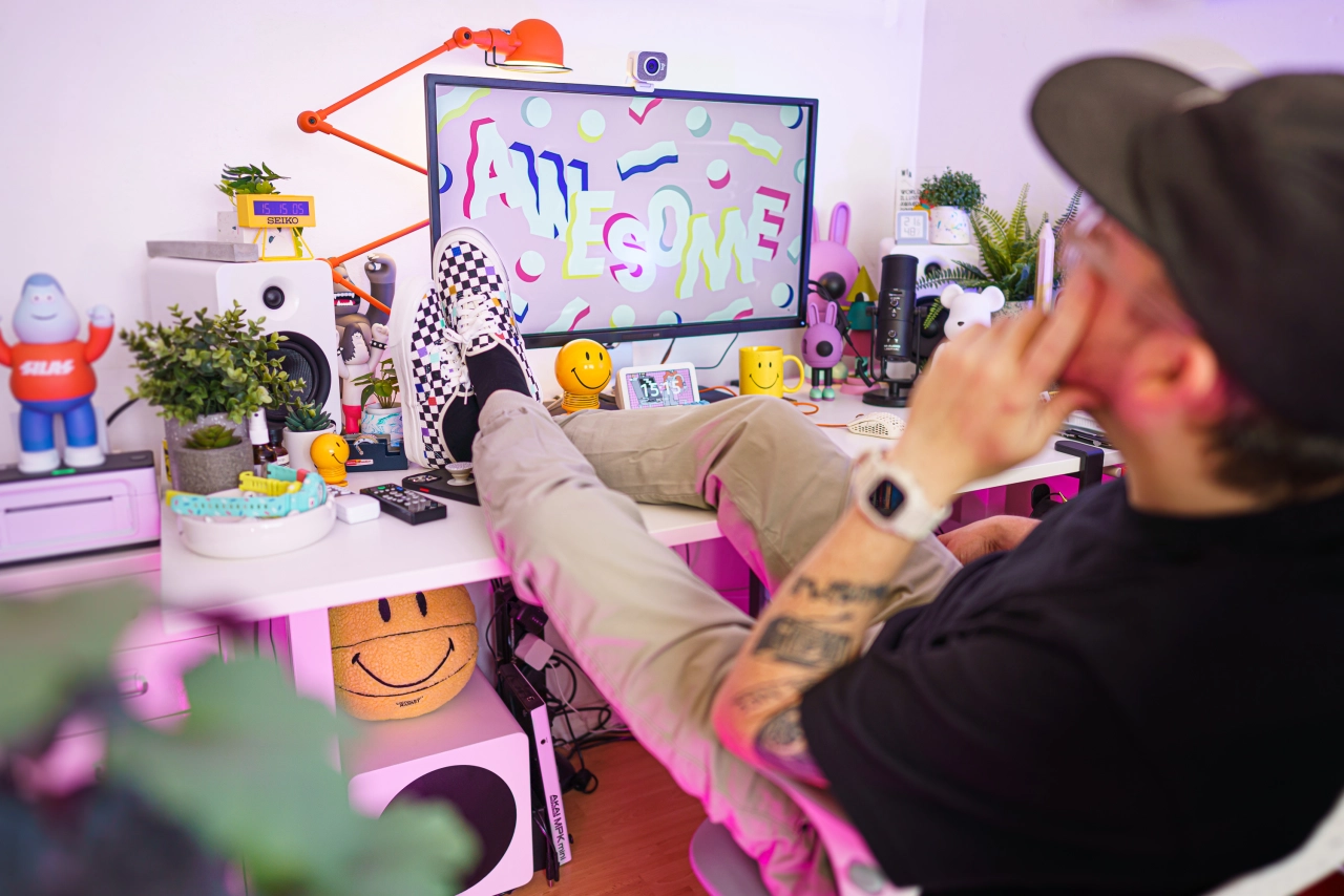 Office of [Tim Easley](https://timeasley.com/). Image courtesy of the designer.