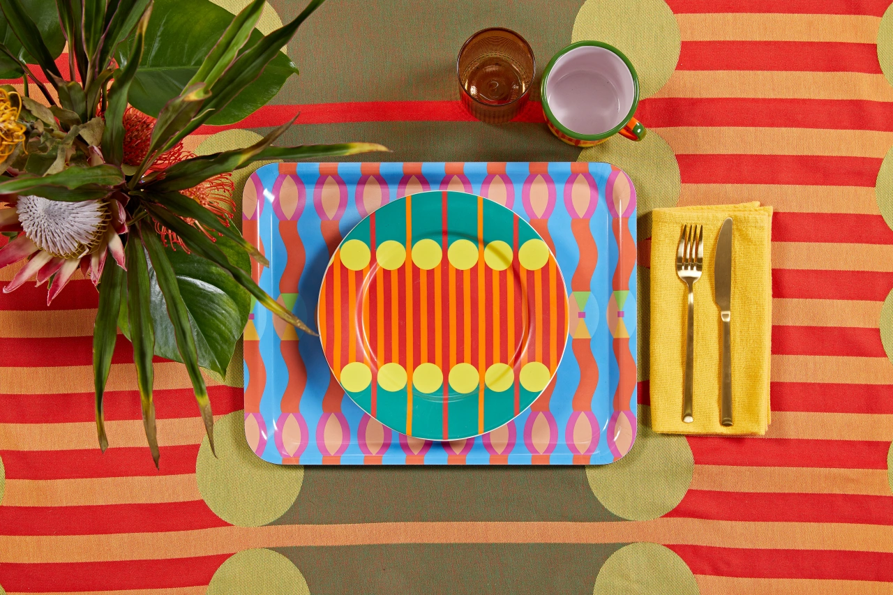 Yinka Ilori Homeware collection. Photography by Andy Stagg