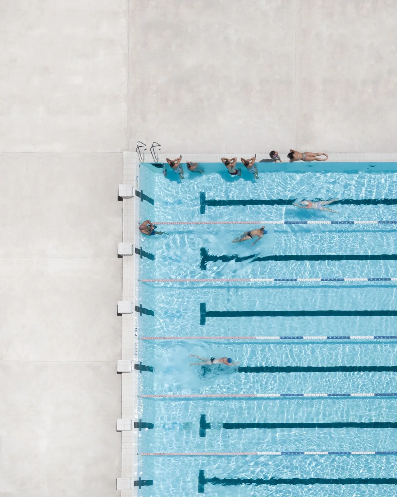 From the series, Pools From Above © Brad Walls