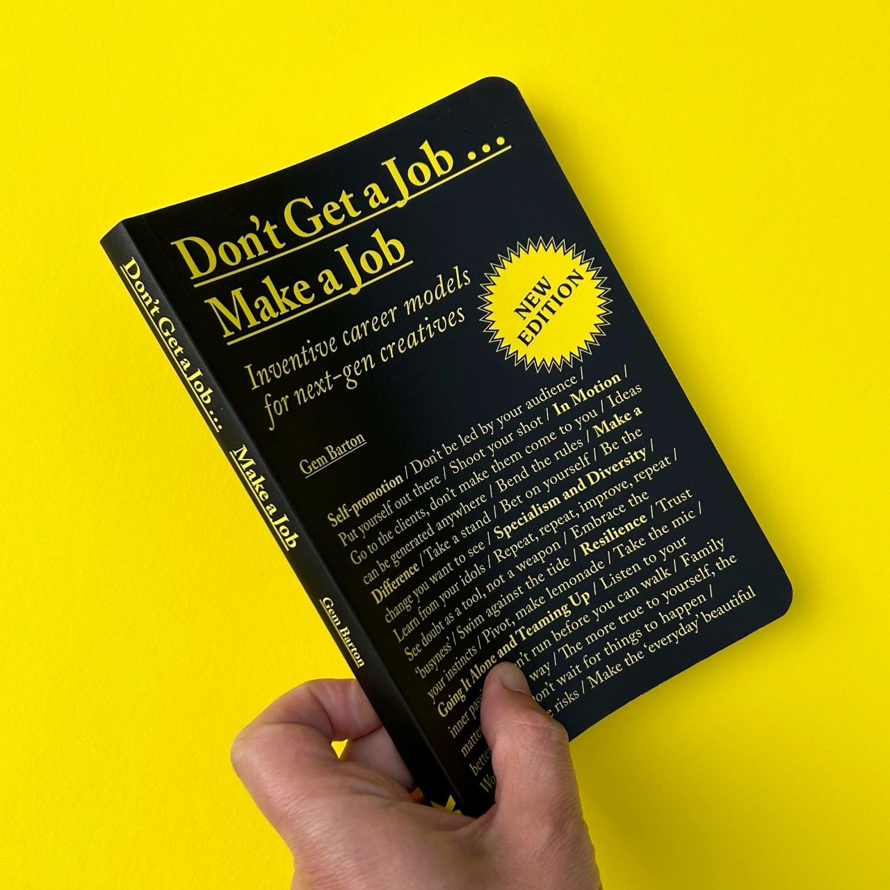 Don't Get a Job... Make a Job by Gem Barton