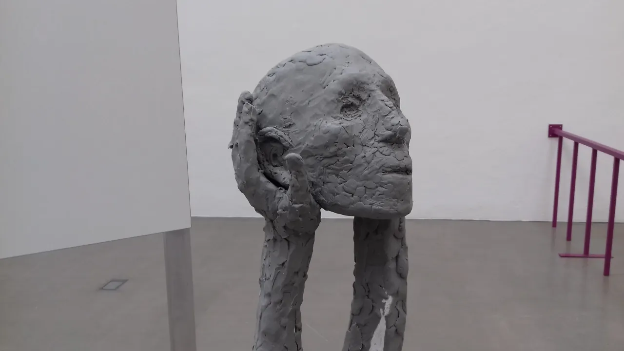 Art exhibit at the Baumwollspinnerei