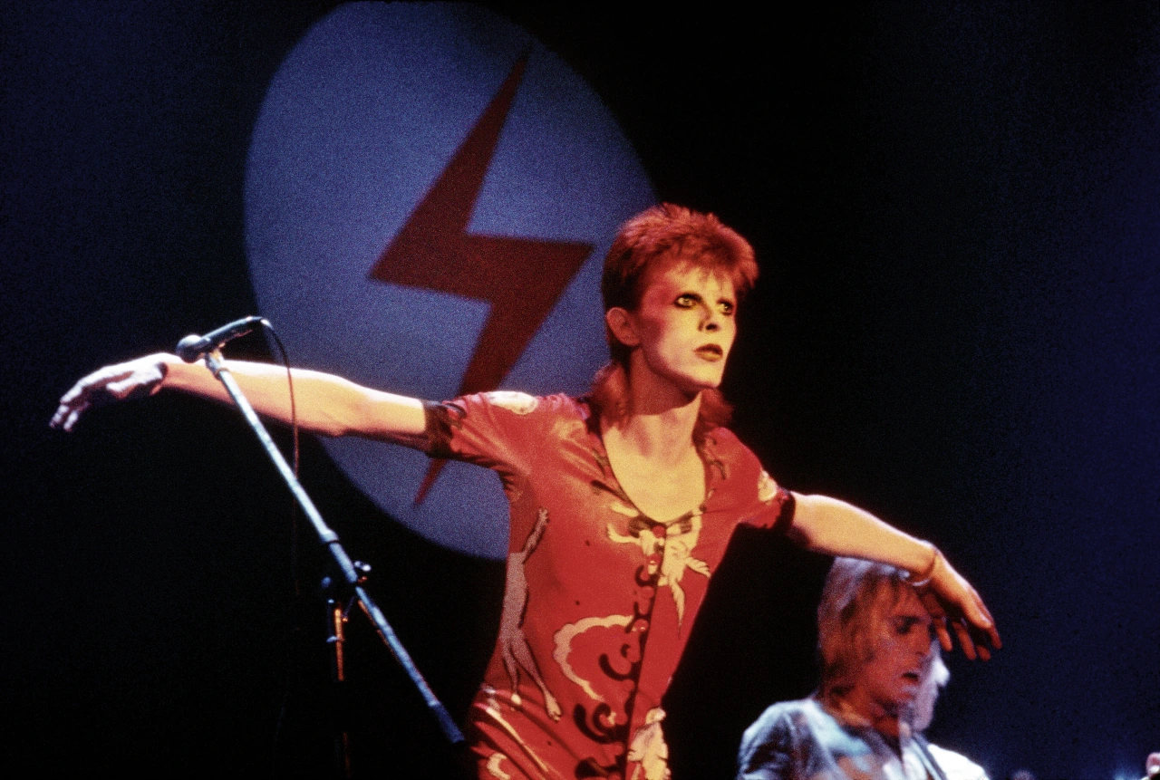 Worcester Gaumont Theatre, UK, June 4th, 1973. Copyright: © Mick Rock