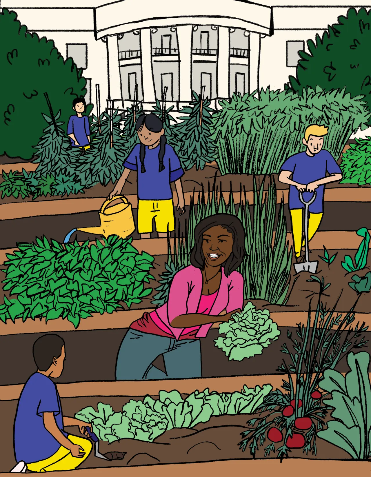 Michelle Obama, from the book A Black Woman Did That