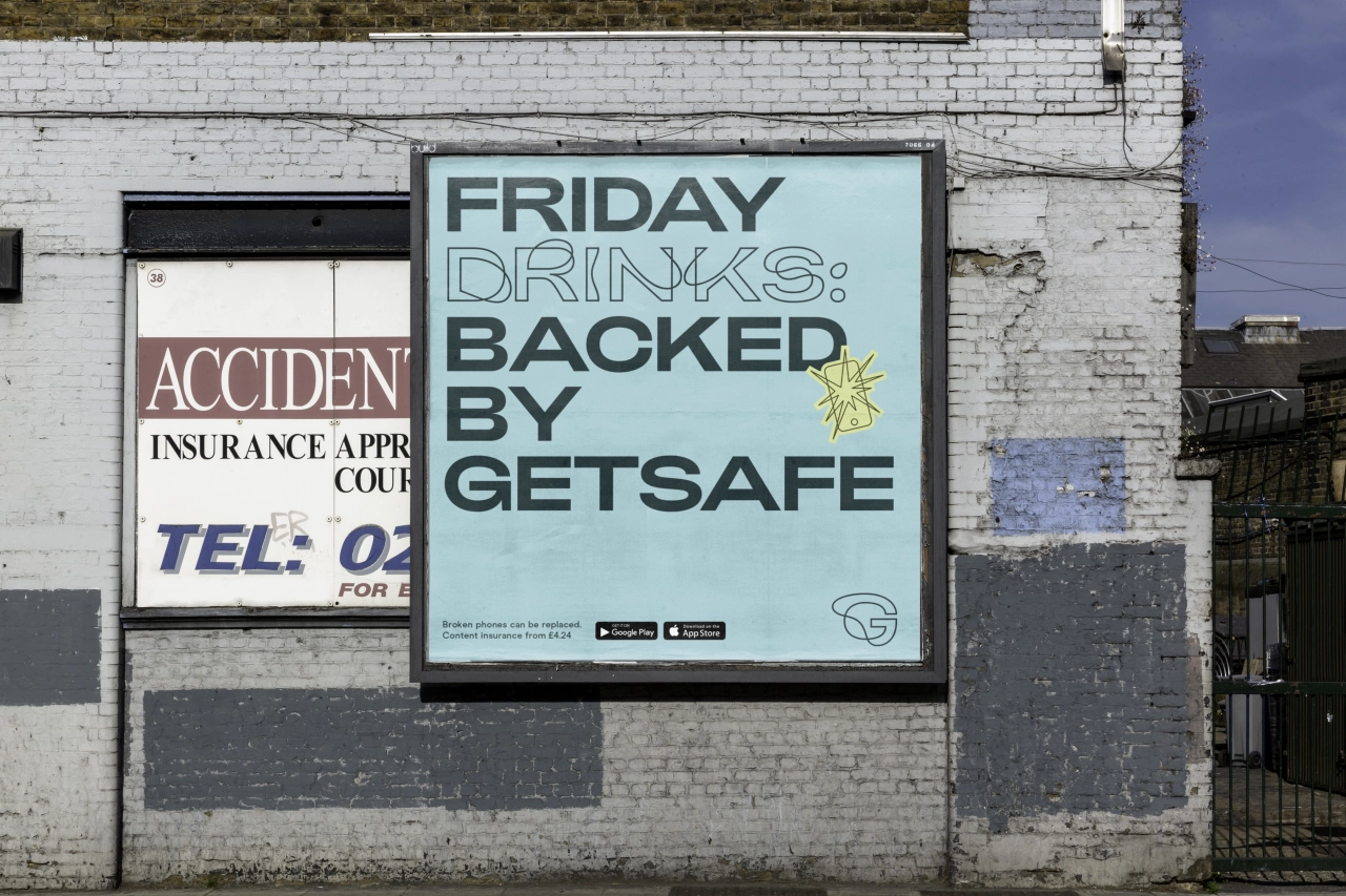 DesignStudio's 'imperfect' rebrand for Getsafe