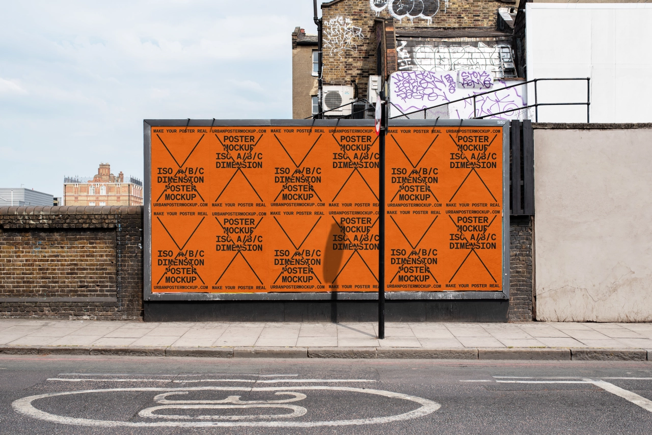 Poster Mockup No175, created by Urban Poster Mockup