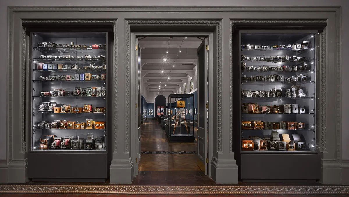 V&A Photography Centre –entrance, Gallery 108, with view into The Bern and Ronny Schwartz Gallery © Will Pryce