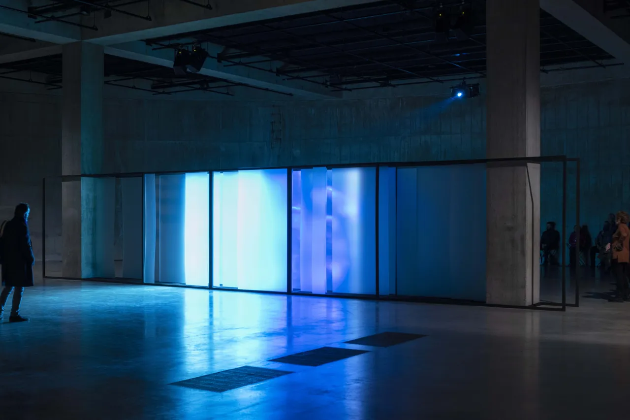 Lawrence Abu Hamdan, Walled Unwalled 2018  in The Tanks, Tate Modern