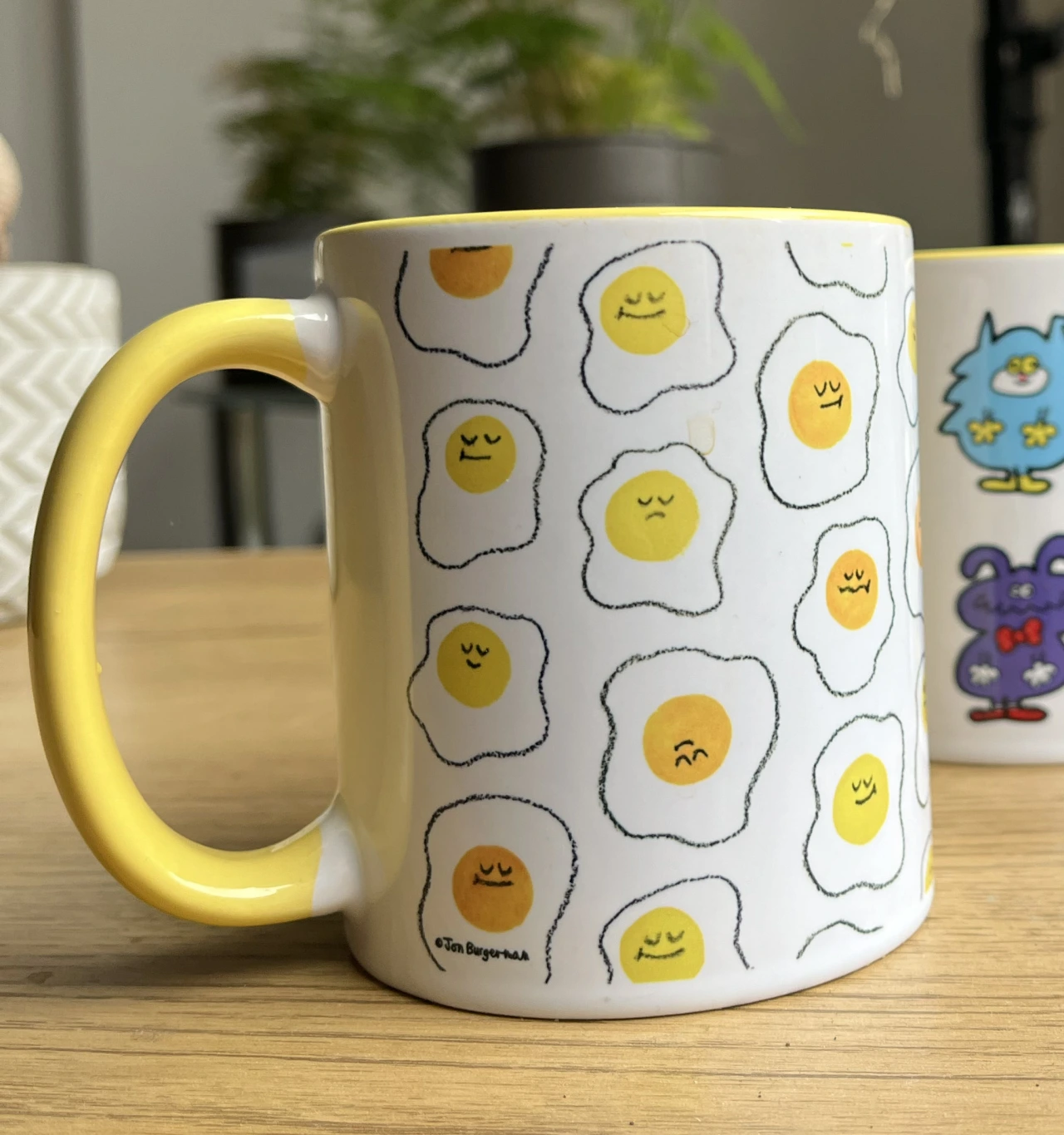 Egg Cup by Jon Burgerman