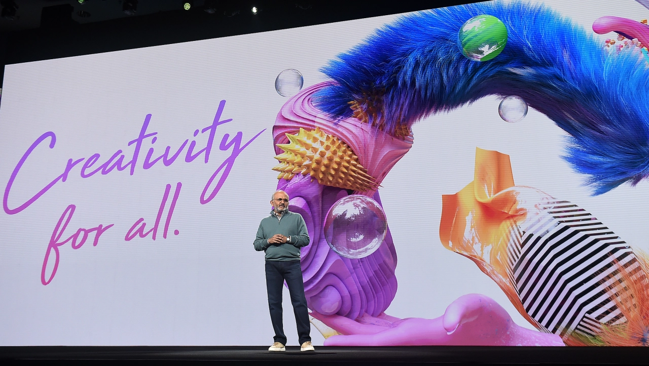 Adobe Chairman & Chief Executive Officer Shantanu Narayen at Adobe Max