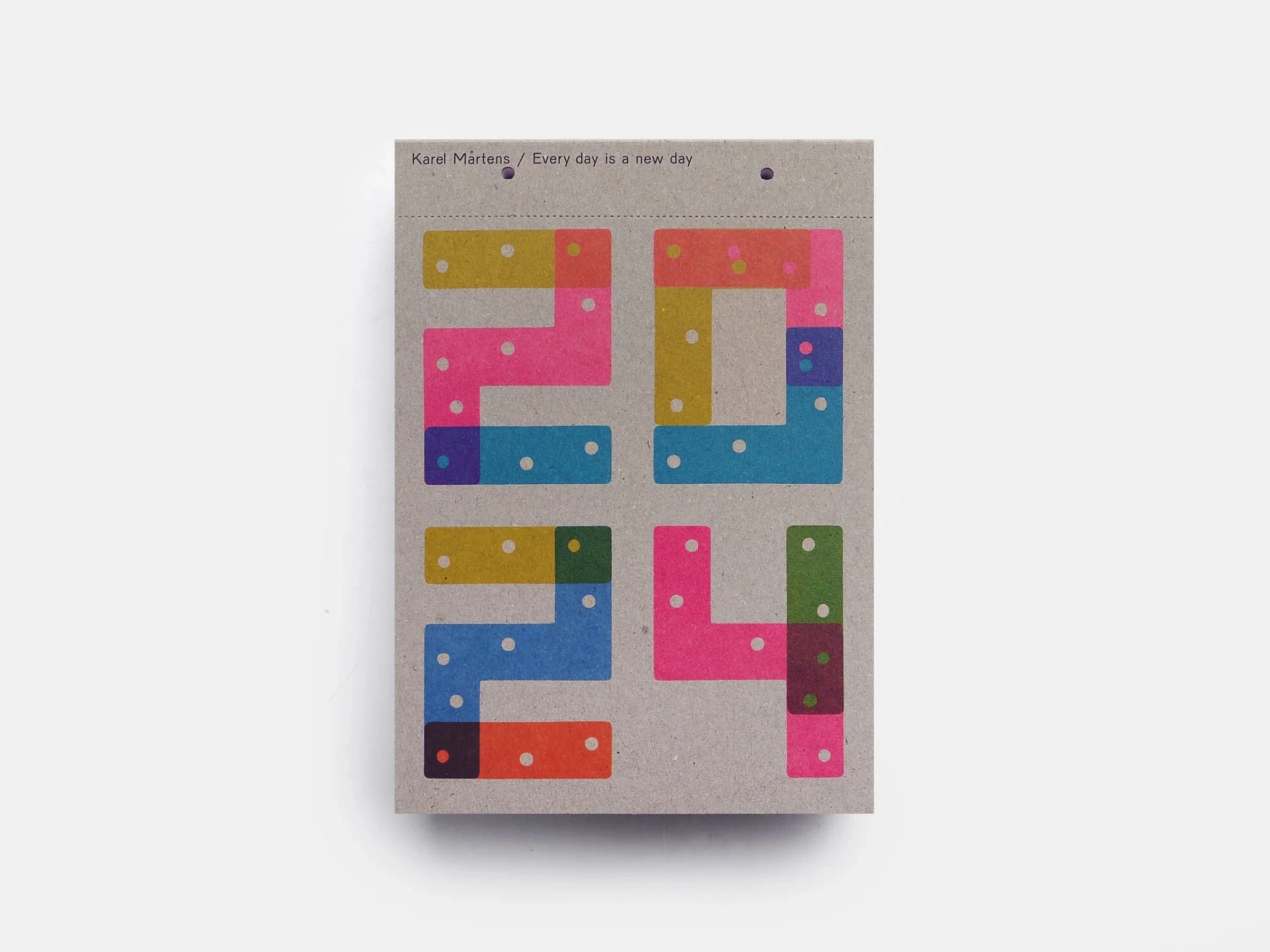 Karel Martens 2024 Calendar by Present & Correct