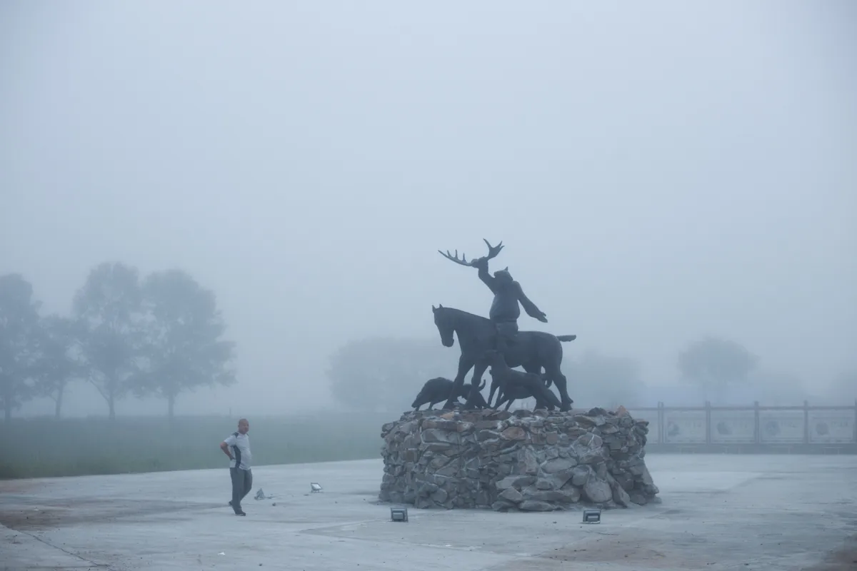 "The definition of a language disappearing is not that no-one speaks it anymore, but rather the loss of people who speak it from childhood. When the last native speaker dies, the language goes with them." Cong Shan, Linguist, Alihe, Inner Mongolia, 2017