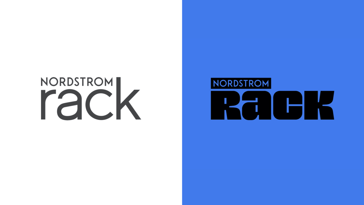 The old logo next to the new one