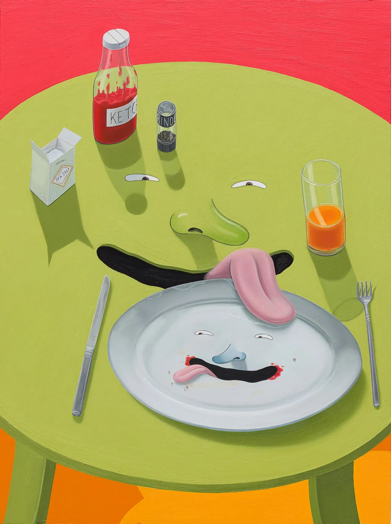 Too Dazzling For Your Slippery Gaze, 2018 © Tristan Pigott