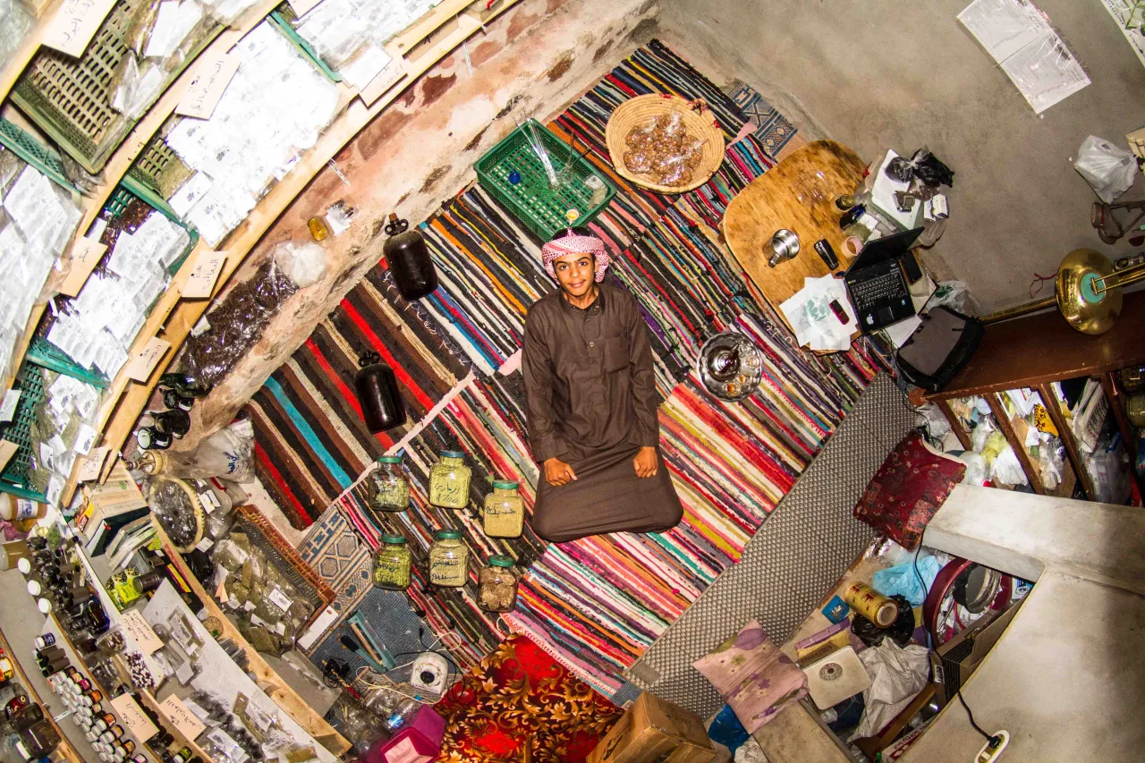 Mohamed, student in Saint Catherine, Egypt - room #807