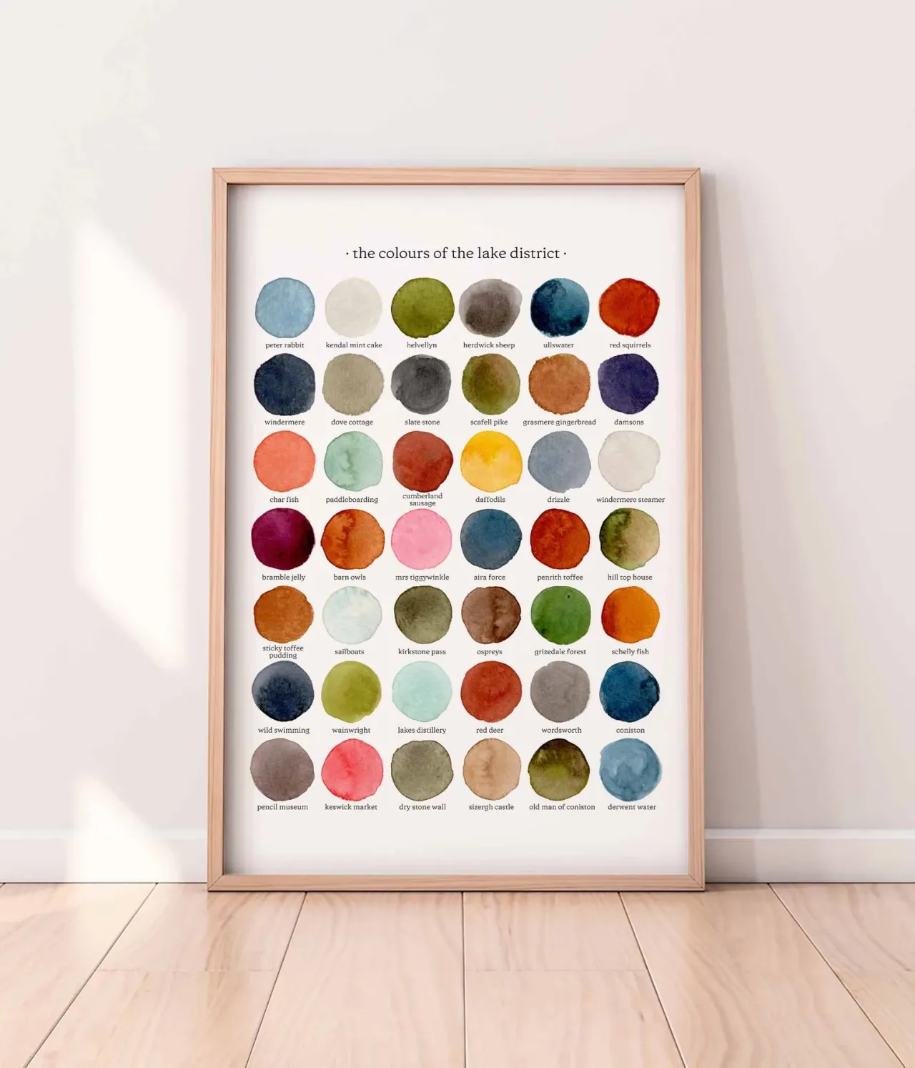 The Colours of the Lake District by ByTilly