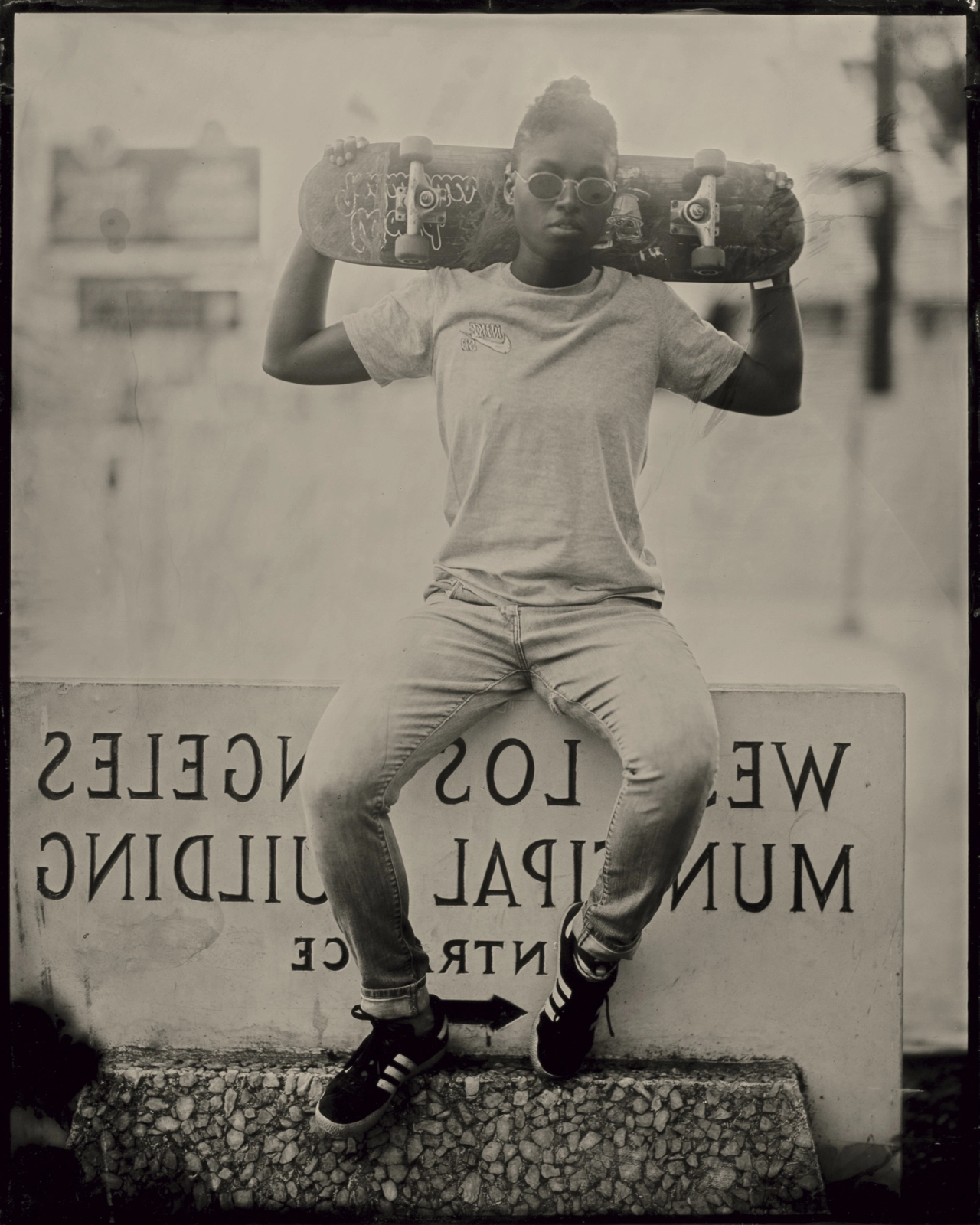 © Jenny Sampson, from the book Skater Girls, published Daylight